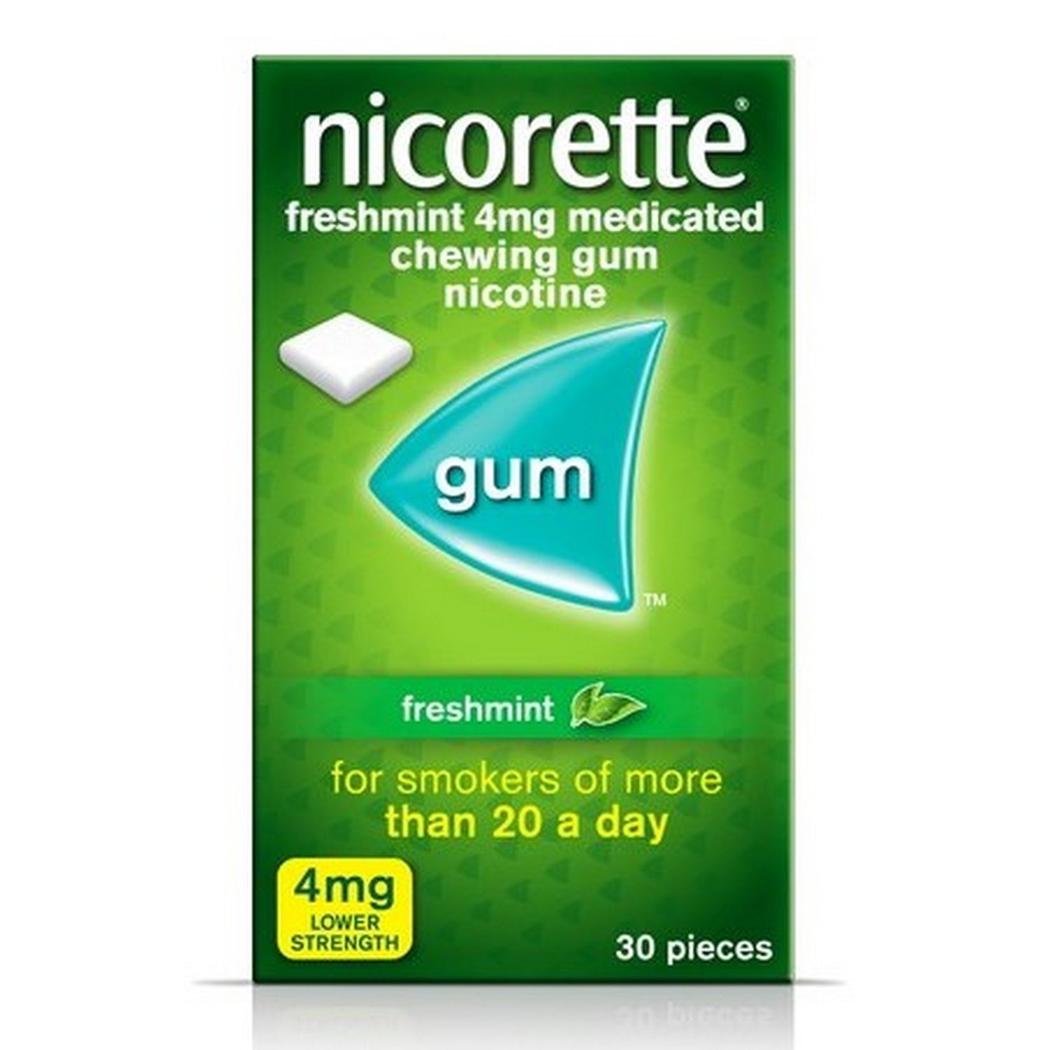 Nicorette Gum Freshmint