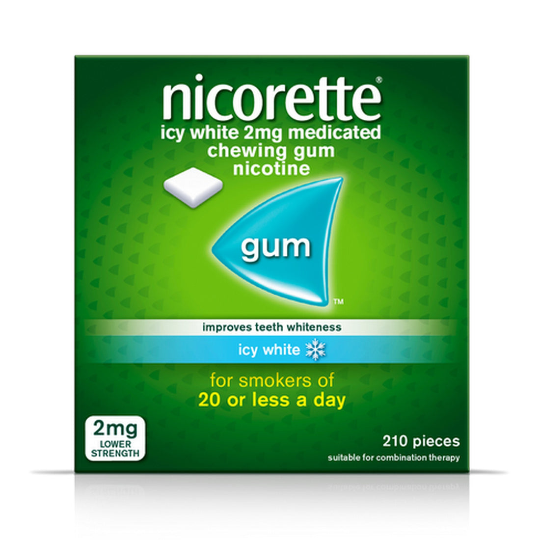 Nicorette Gum Icy White
