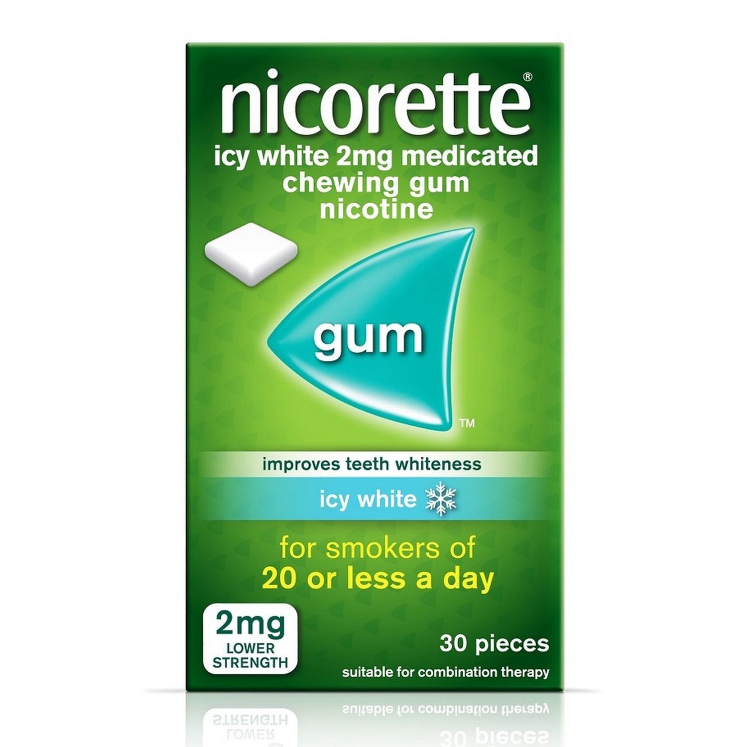 Nicorette Gum Icy White 30
