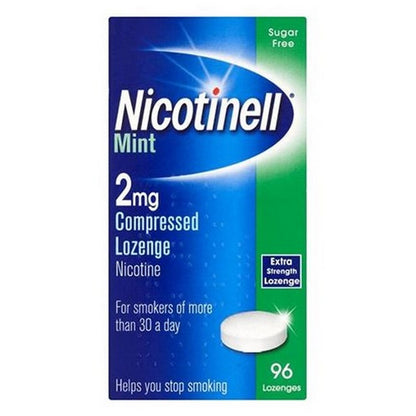 Nicotinell mint 2mg Compressed Lozenges-96
