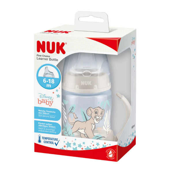 NUK FIRST CHOICE LION KING LEARNER BOTTLE 150ML