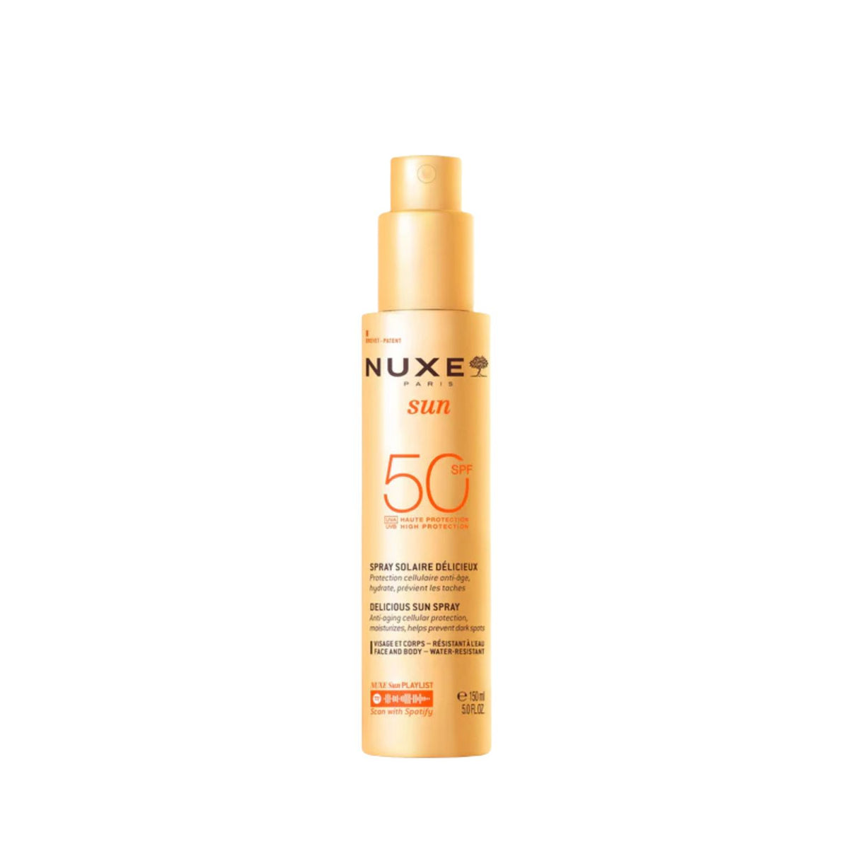 Nuxe Sun Delicious Sun Spray SPF50 Face & Body – McCabes Pharmacy