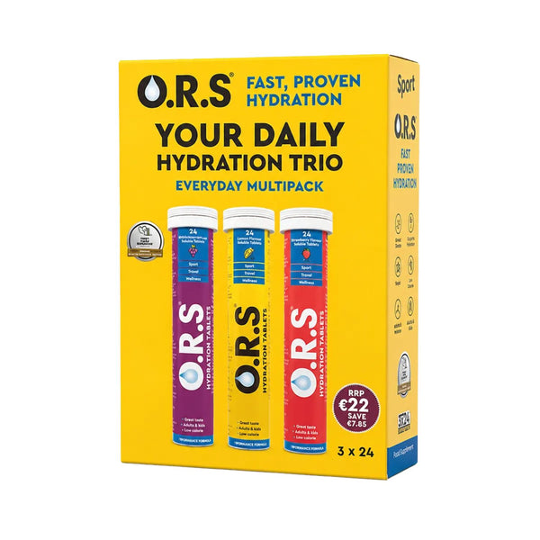 O.R.S Daily Hydration Trio Multipack 72 Tablets – McCabes Pharmacy