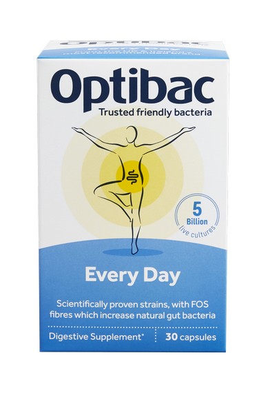OptiBac Probiotics For Daily Wellbeing - 30 Capsules Front
