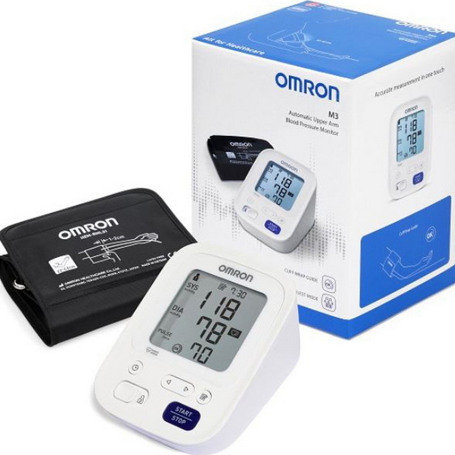 Omron M3 Comfort Blood Pressure Monitor OMR02