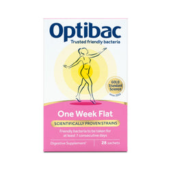 OptiBac Probiotics Flat Stomach 28 Sachets - Digestive Health Support (28SACH)