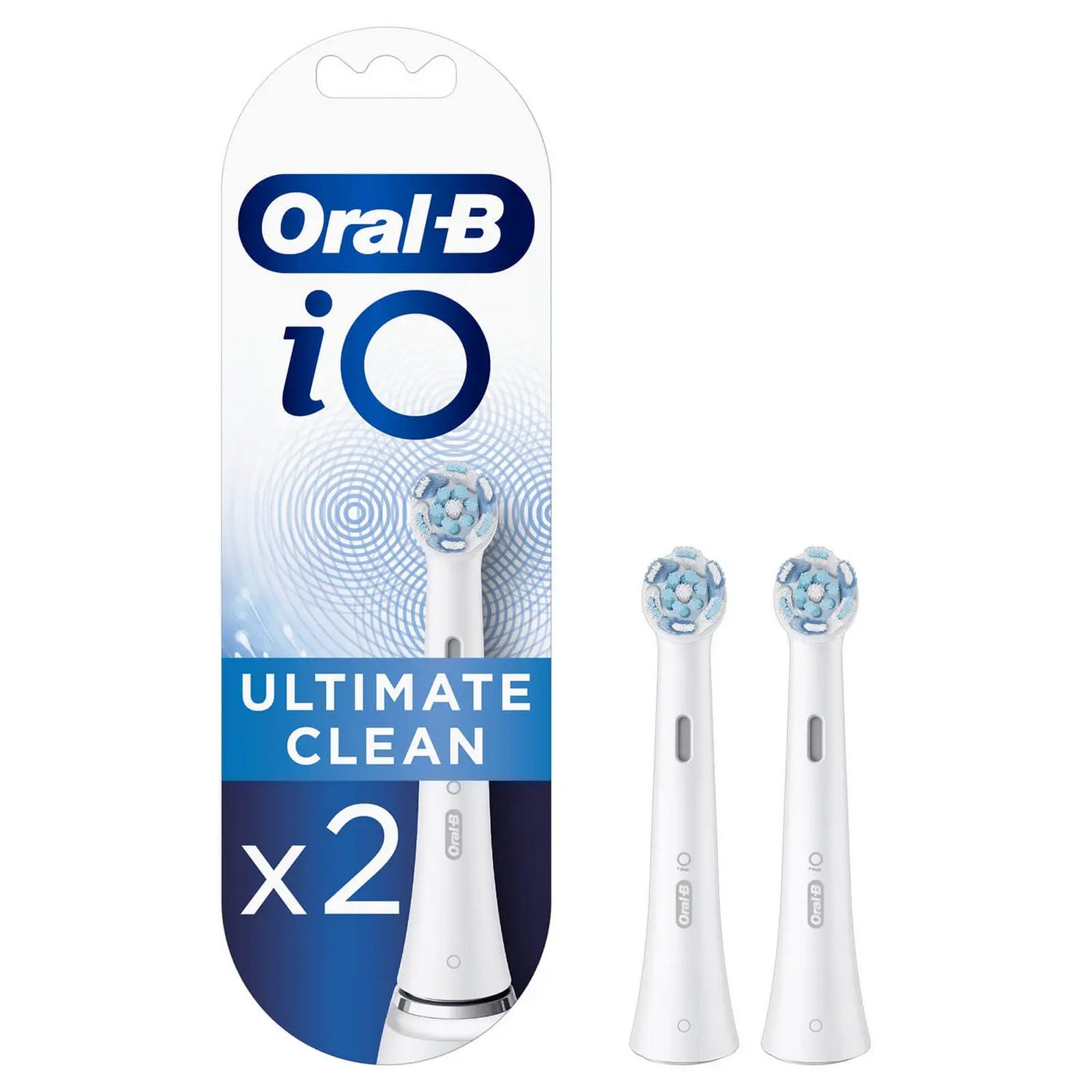 ORAL B IO ULTIMATE CLEAN REFILL HEADS WHITE 2 PACK