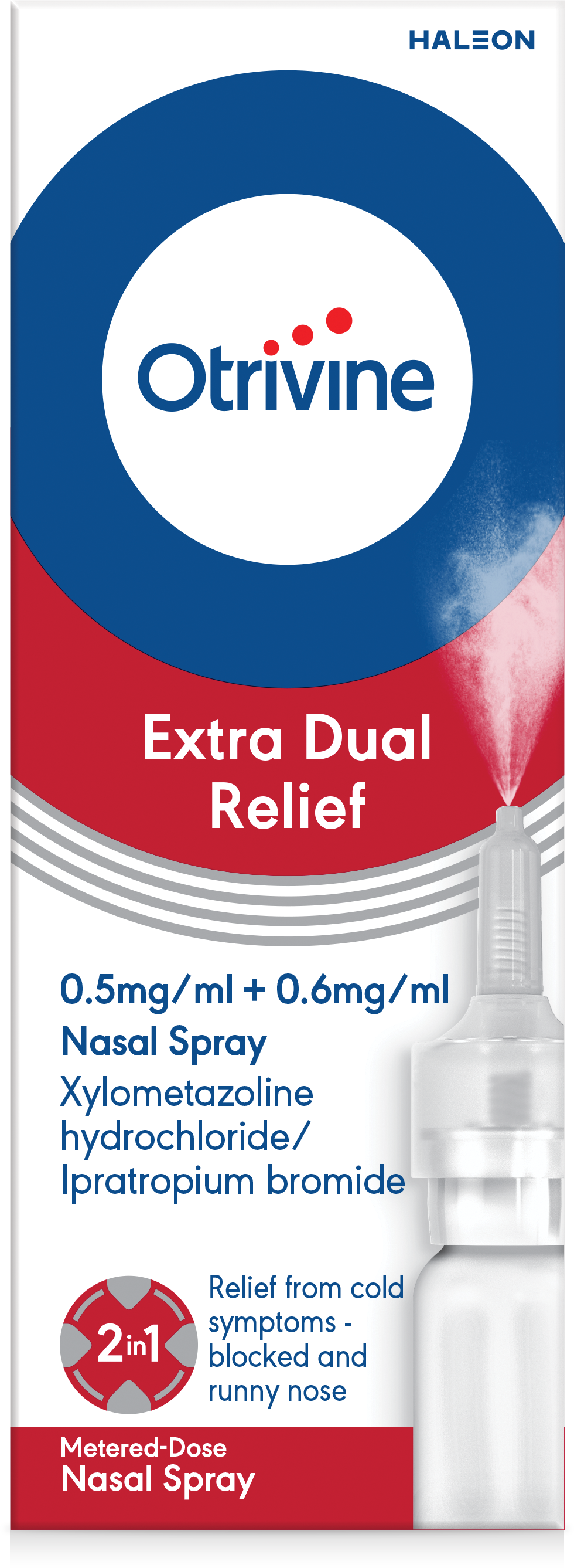Otrivine Nasal Spray Extra Dual Relief