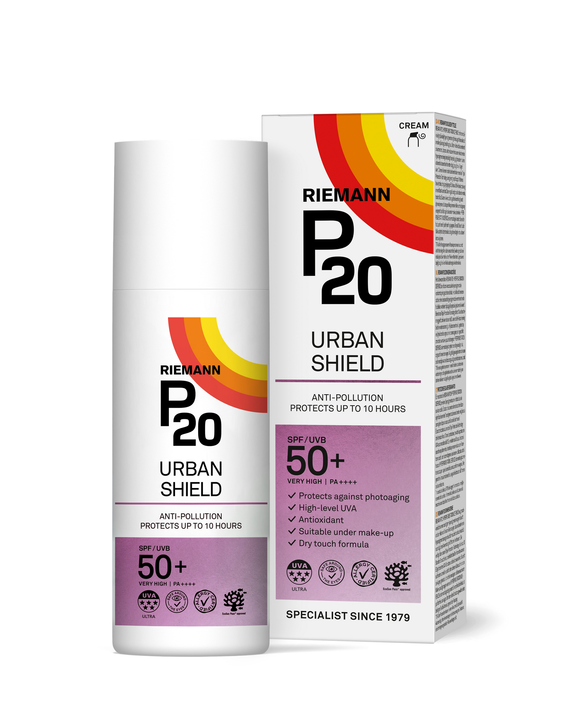 P20 Sun Protection Urban Shield Face SPF50+ 50G