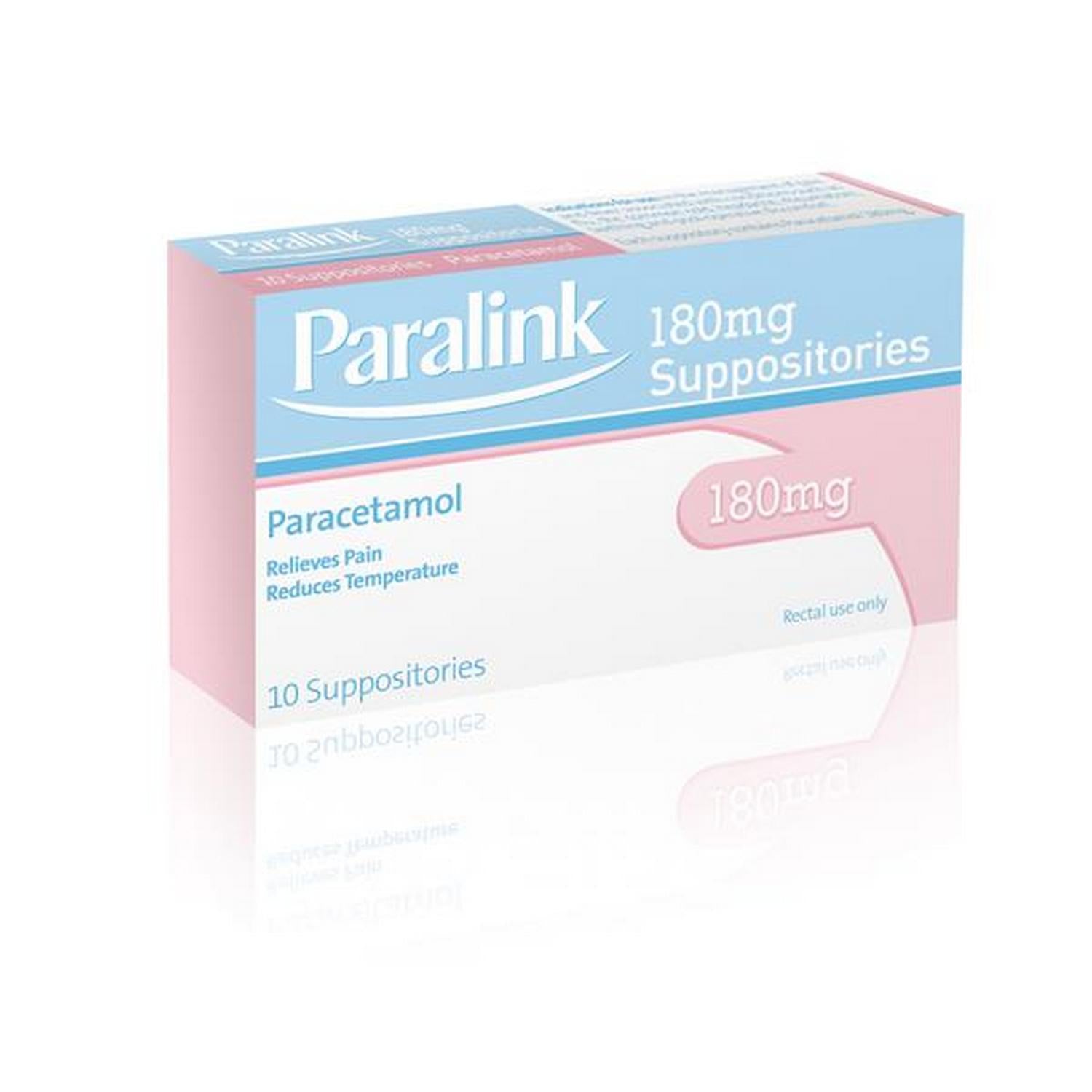 Paralink 180mg Suppositories