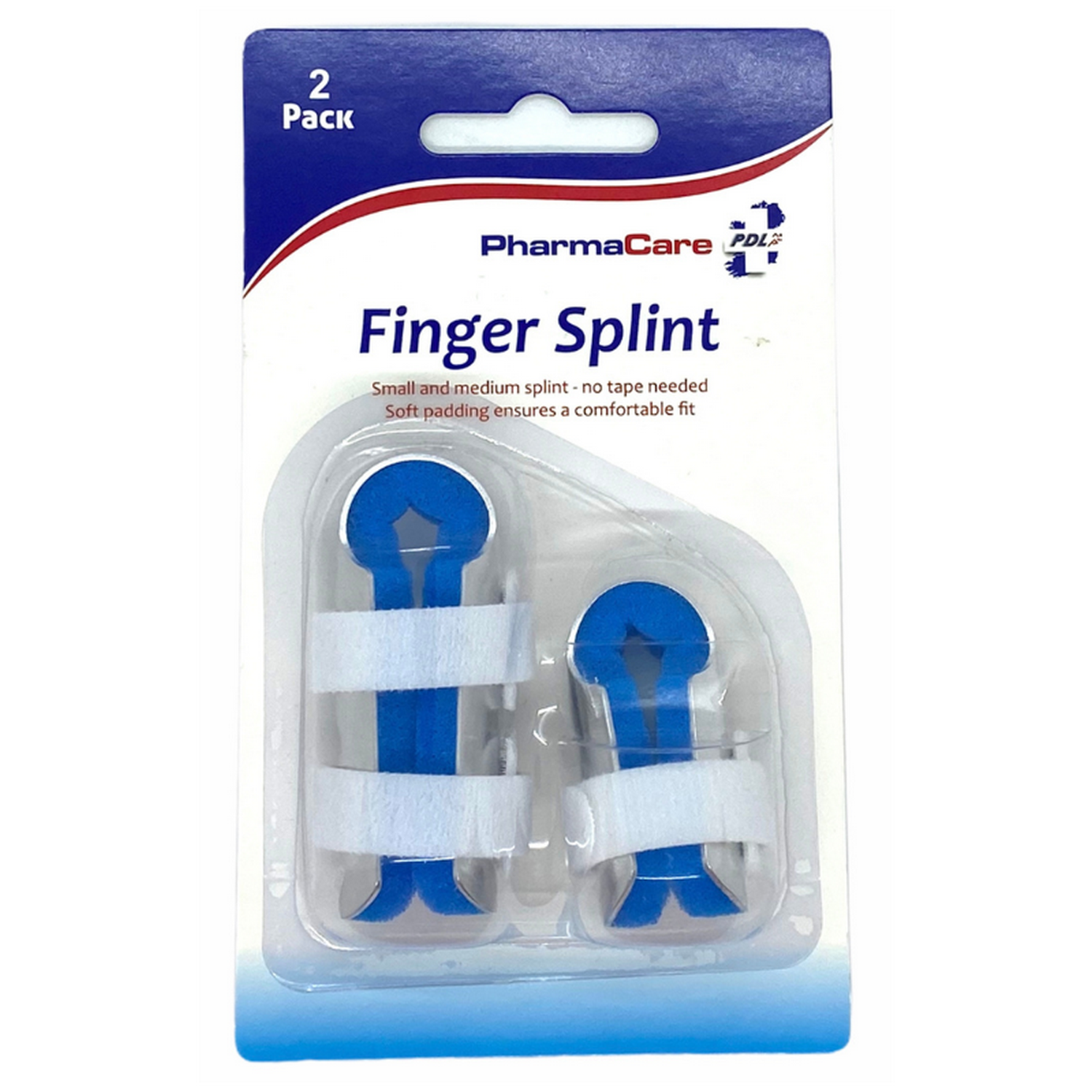 Pharmacare Finger Splint Double Pack