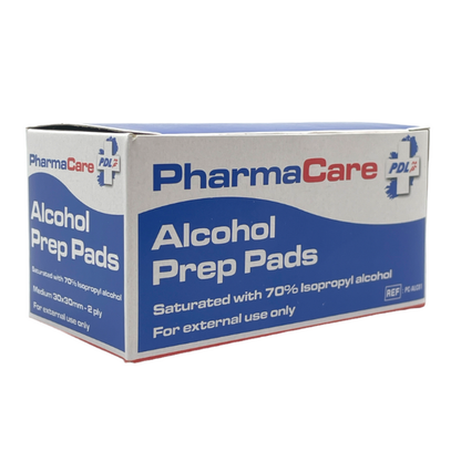 Pharmacare Alcohol Pred Pad Wipes 100s
