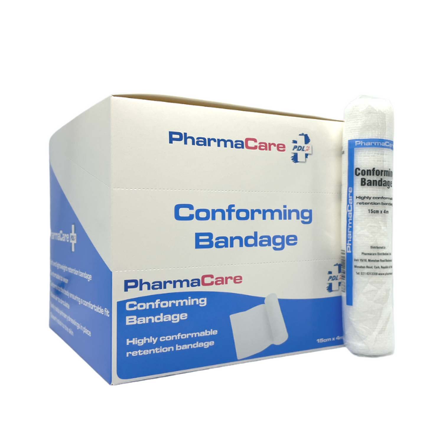 Pharmacare Conforming Bandage 15CM X 4CM