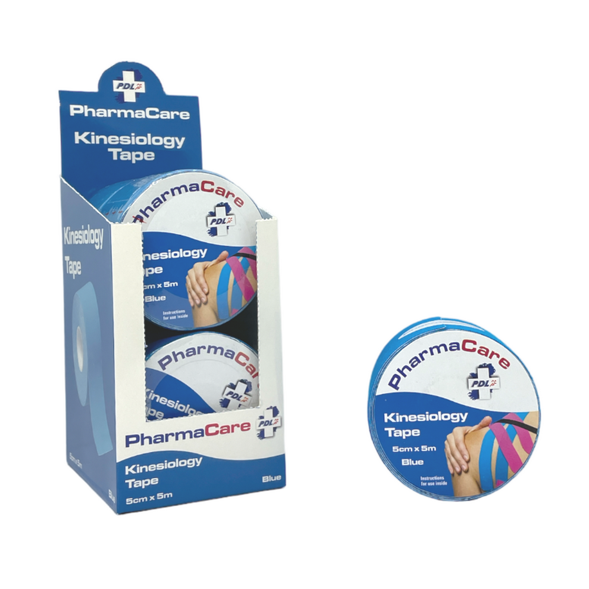 Pharmacare Kinesiology Tape Blue 5cm X 5m