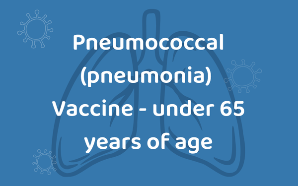 Pneumonia under under 65
