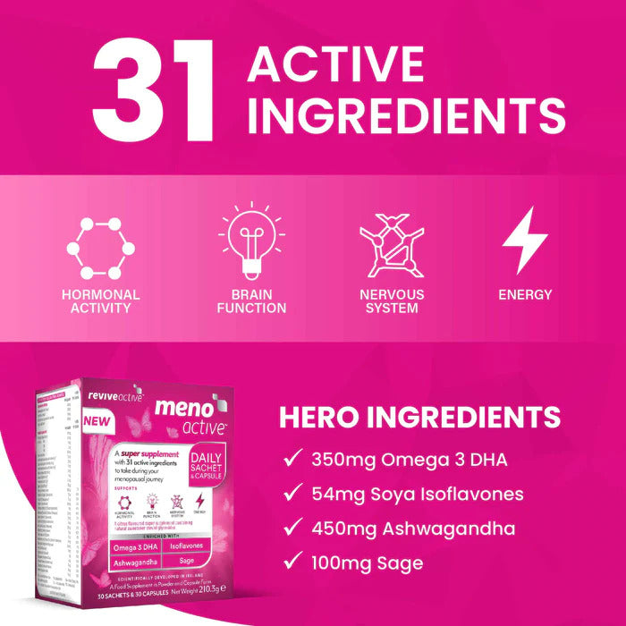 Revive Active Meno Active 30 Sachets (Buy 1 Get 1 Half Price)