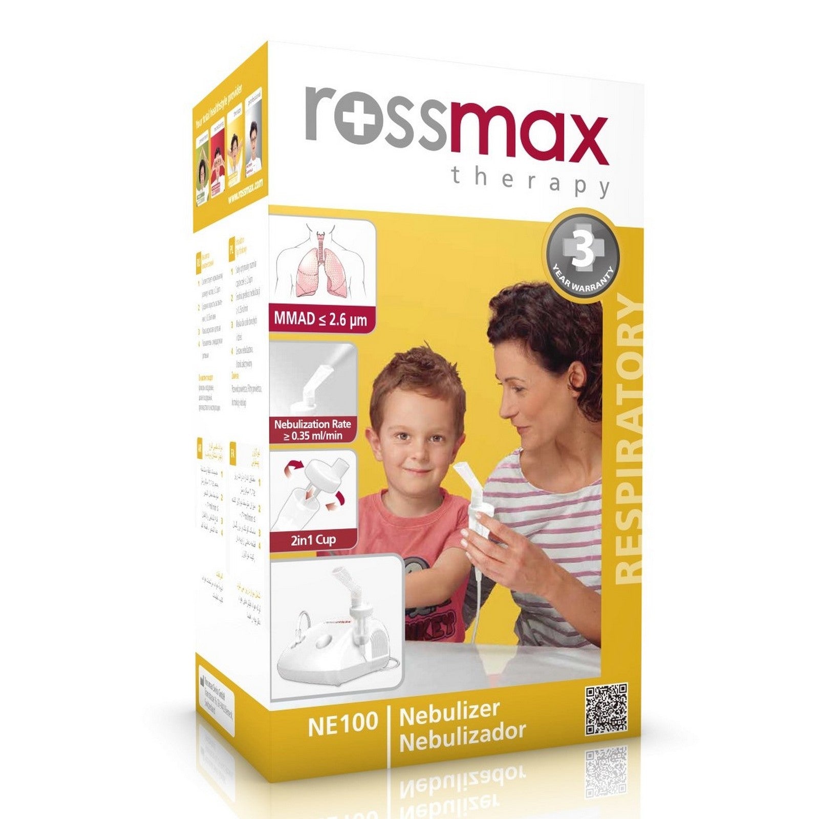 Rossmax NE100 Piston Nebulizer