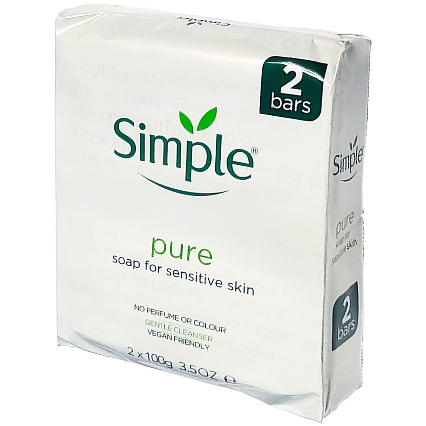 Simple Pure Soap 2 x 100g