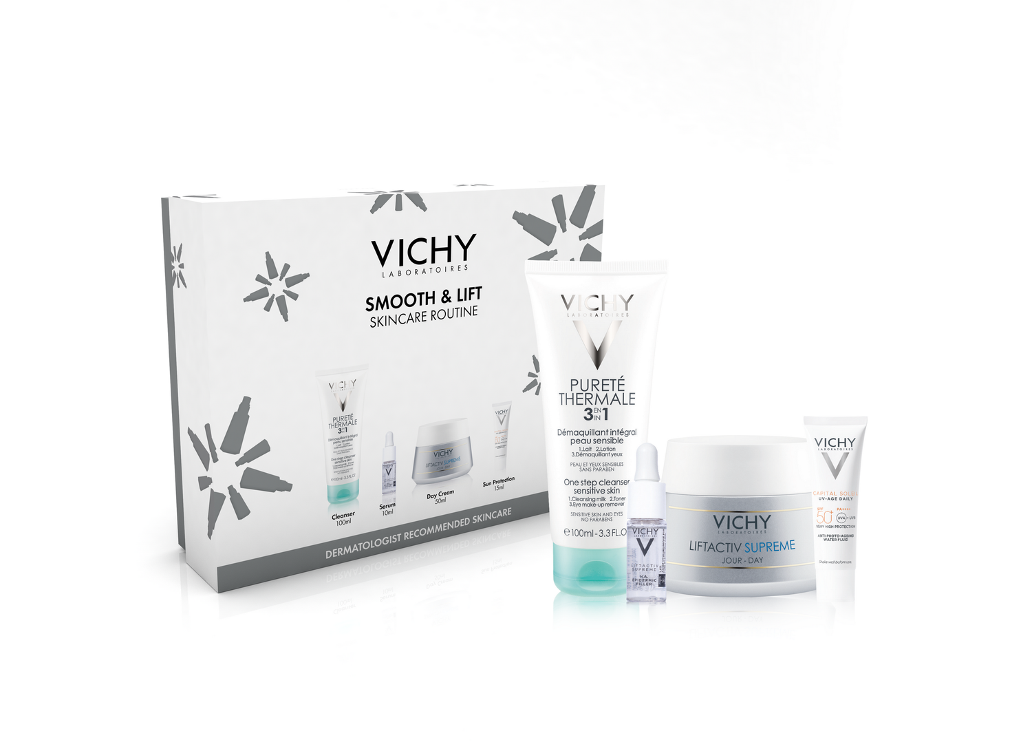 Vichy Smooth &amp; Lift Skincare Routine Set