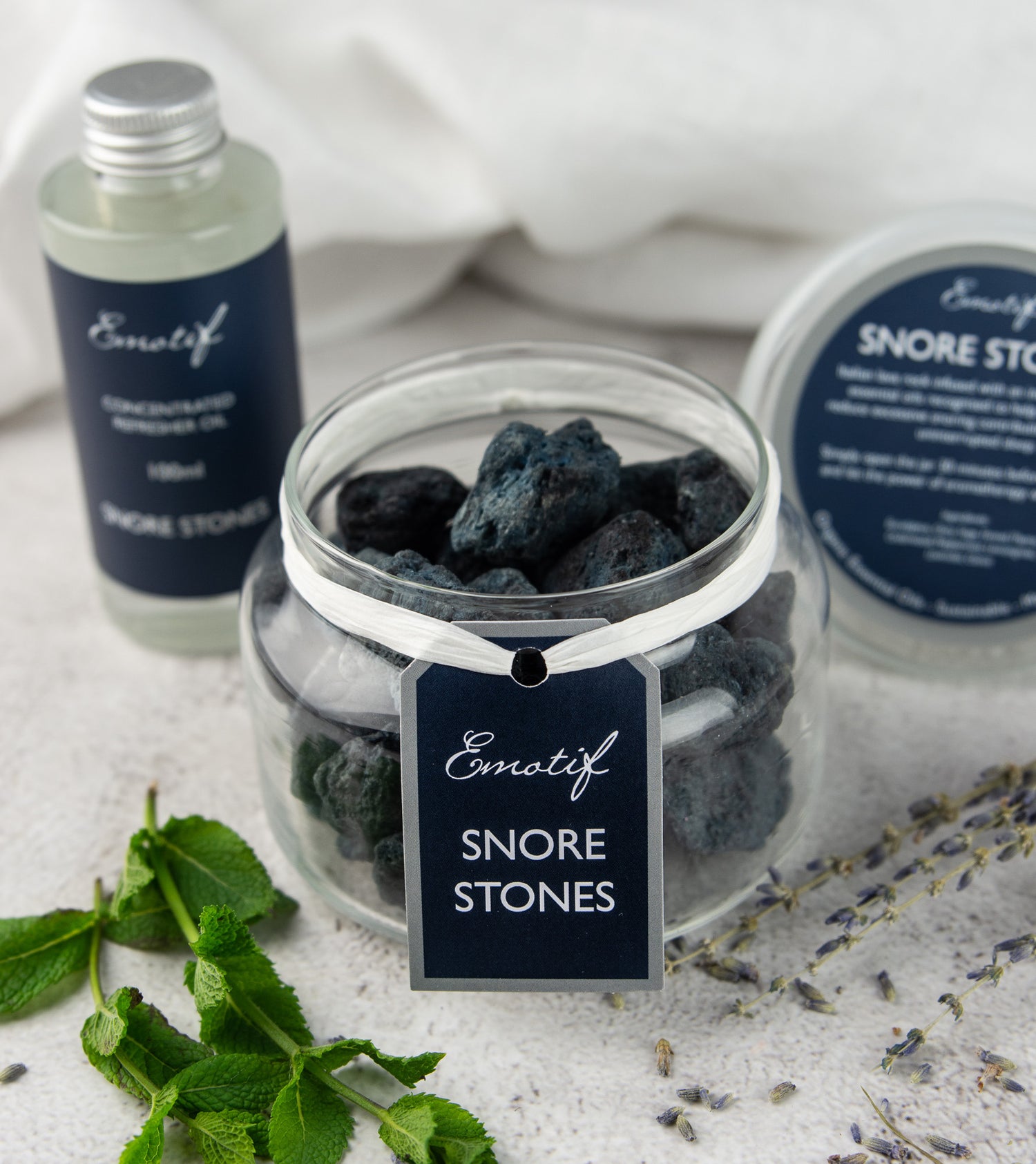 CORIN CRAFT SNORE STONE AND OIL GIFT SET Packshot