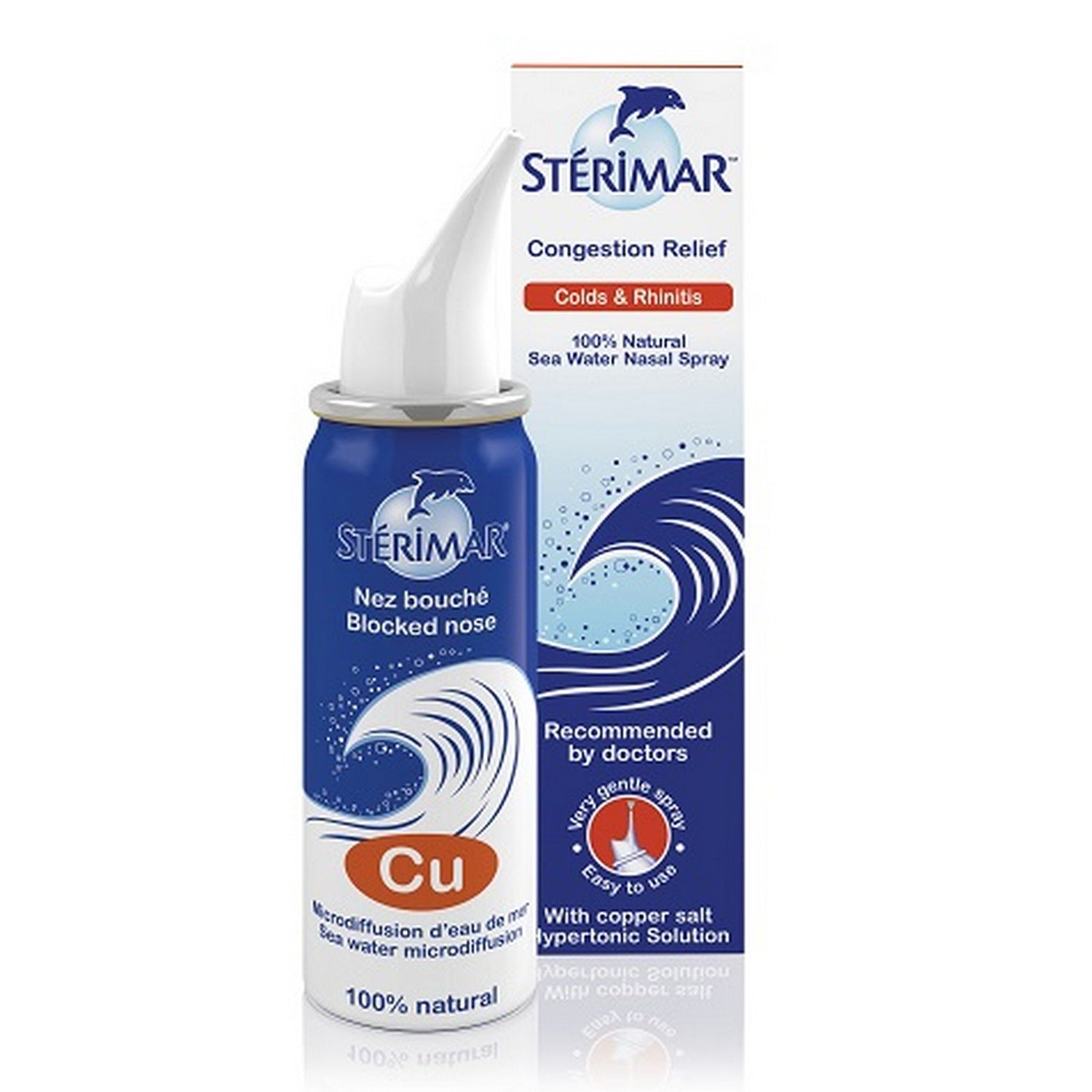 Sterimar Blocked Nose Hypertonic Spray 50ml