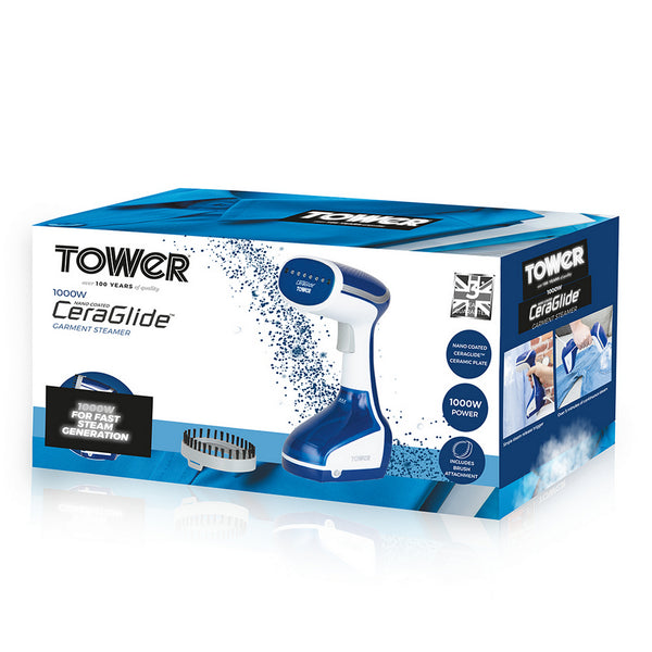 TOWER CERAGLIDE GARMENT STEAMER NEXT DAY SHIPPING