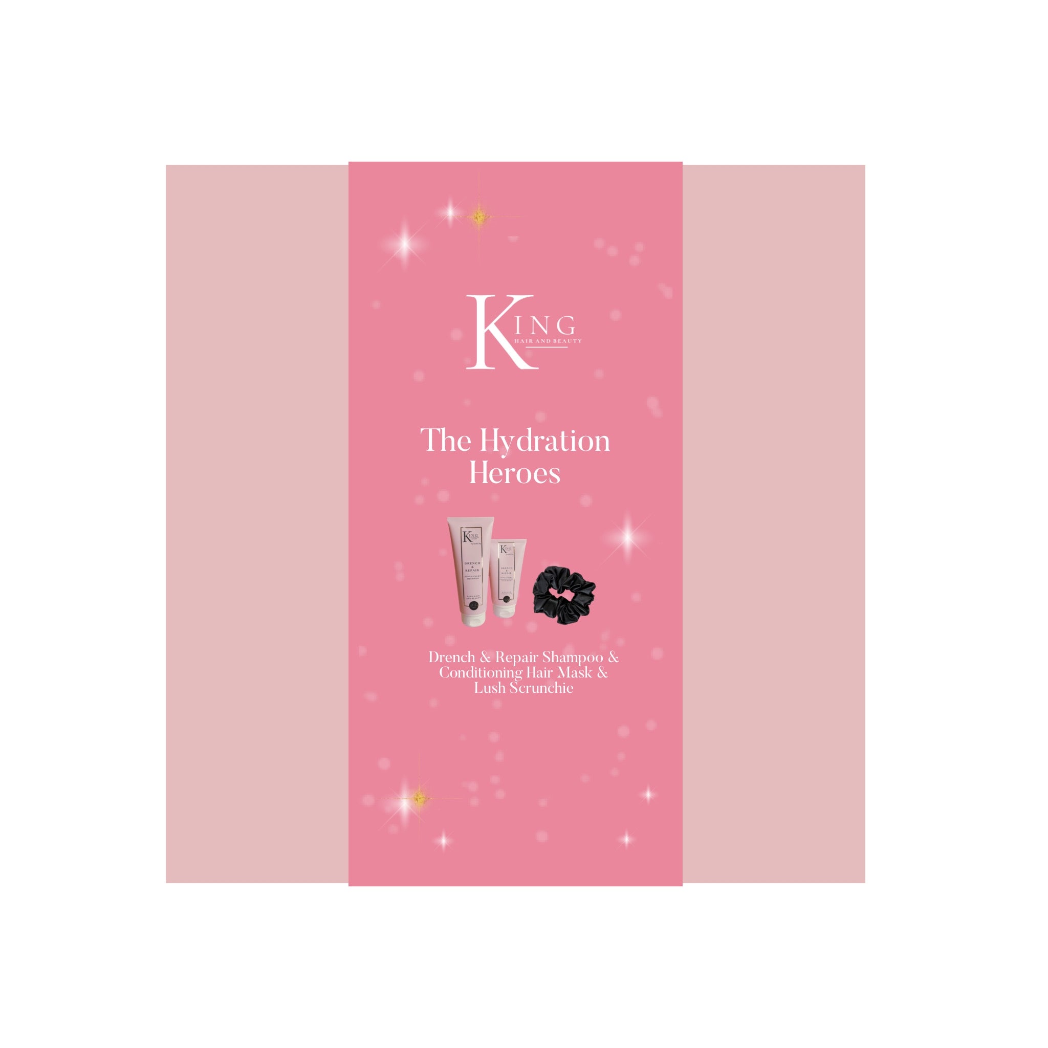 King Hair &amp; Beauty The Hydration Heroes Set