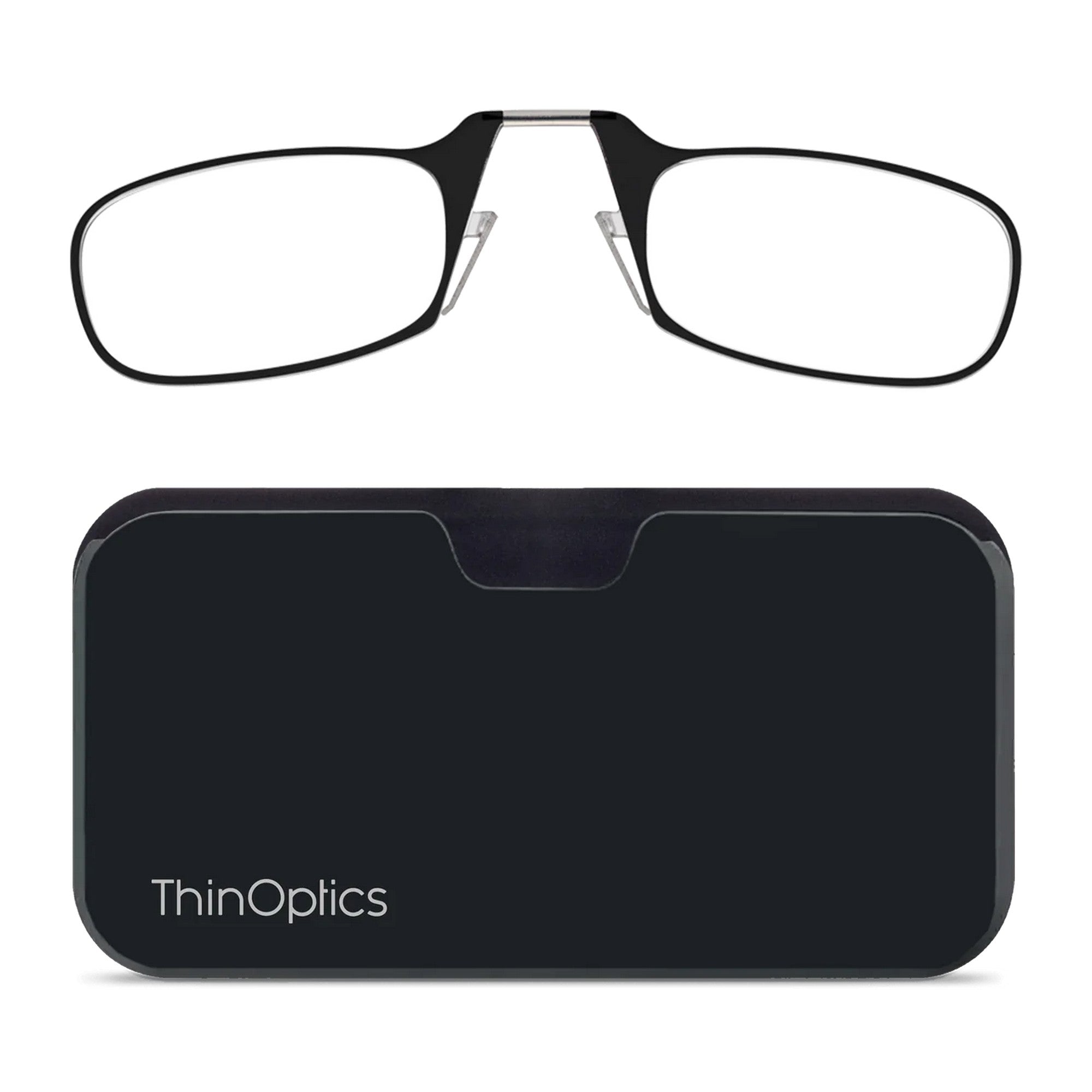 Thin Optics Reading Glasses Black