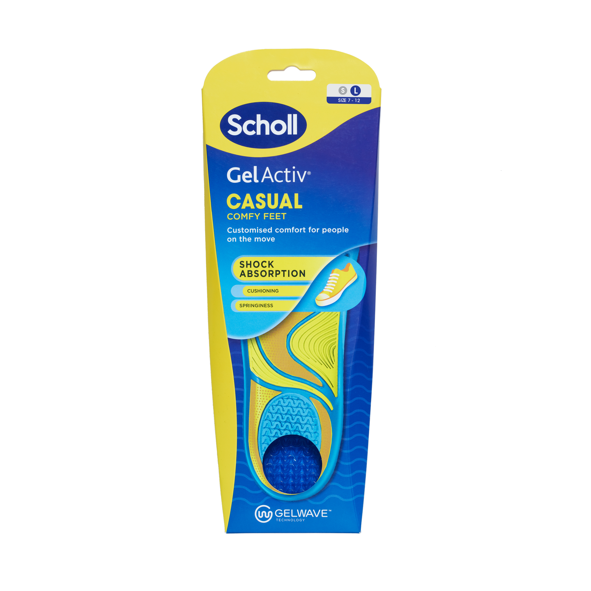 Scholl Gel Activ Casual Insoles Large