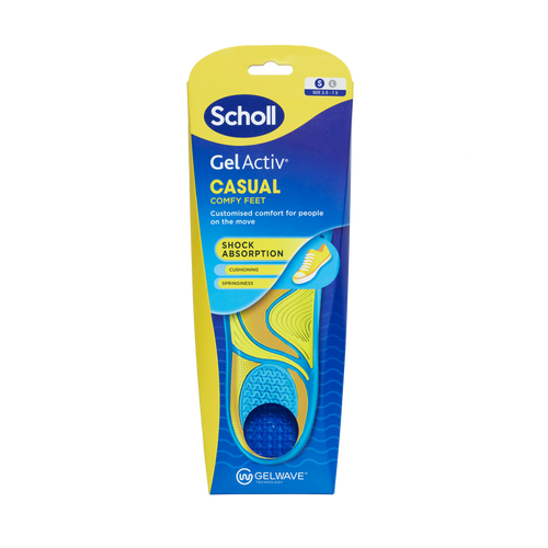 Scholl Gel Activ Casual Insoles Small – McCabes Pharmacy
