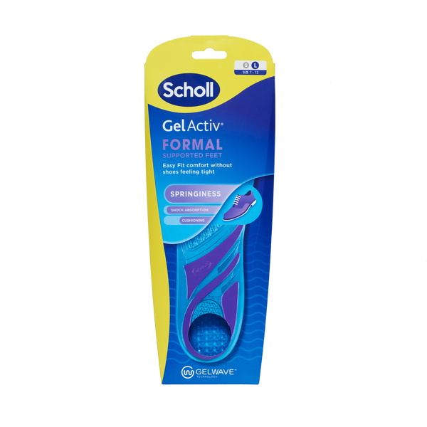 Scholl Gel Activ Formal Insoles Large – McCabes Pharmacy