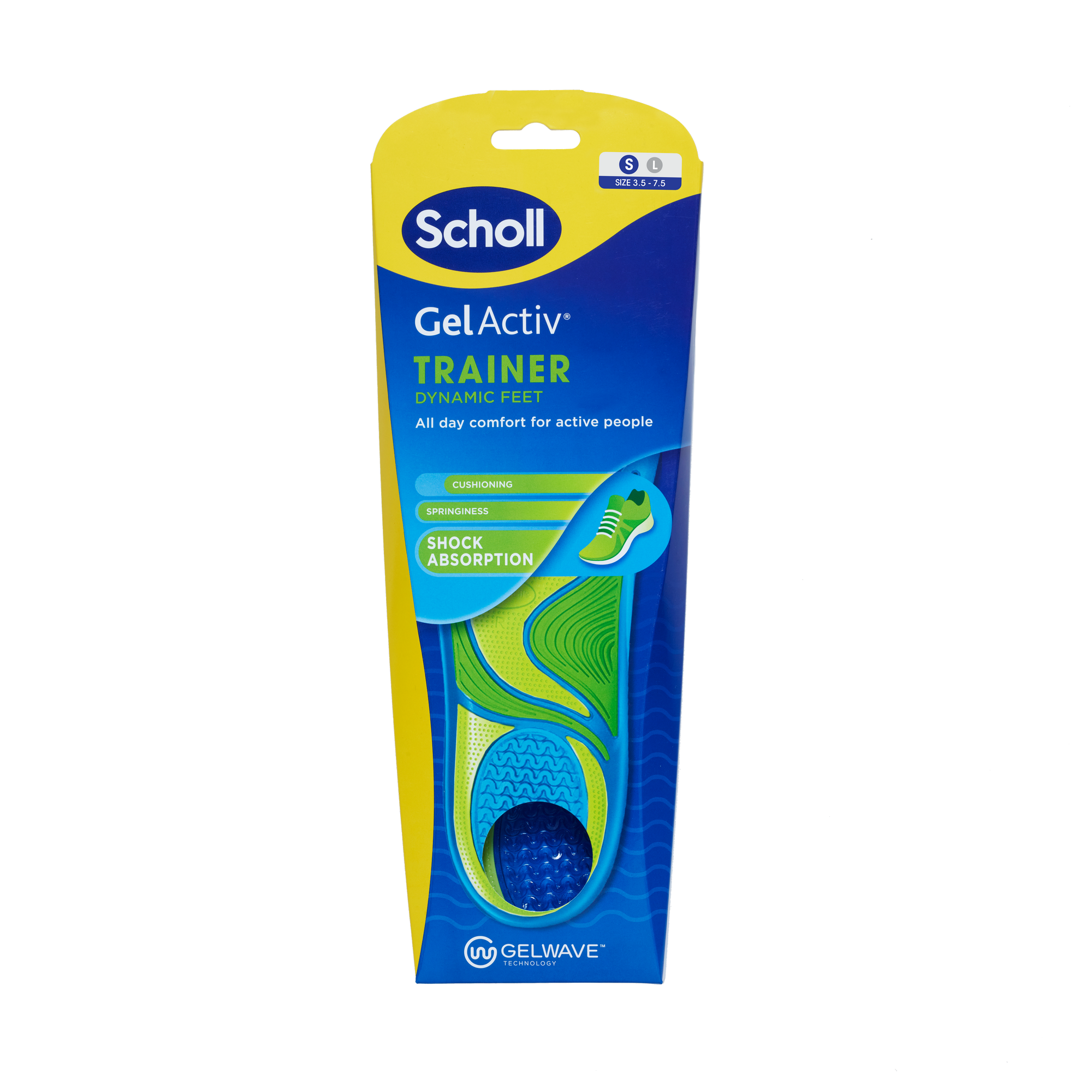 Scholl Gel Activ Trainer Insoles Small