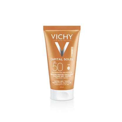 Vichy Capital Soleil Dry Touch Mattifying BB Tinted Sun Protection SPF50 for Face 50ml Packshot
