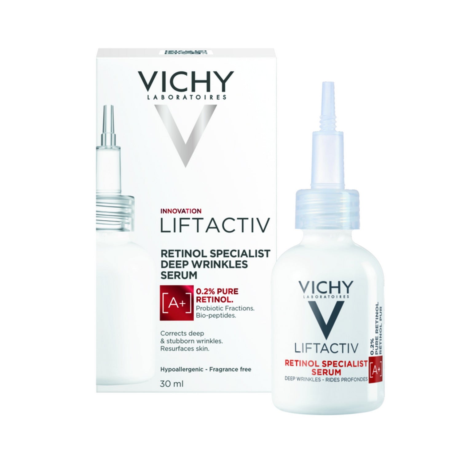 Vichy LiftActiv Retinol Serum 30ml Box