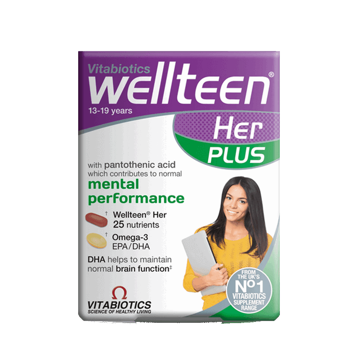 Vitabiotics Wellteen Her Plus 56s