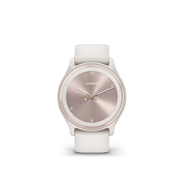 【美品】Garmin Vivomove Sport White (0819) vívomove Sport - Smart Analog Wristwatch (Ivory