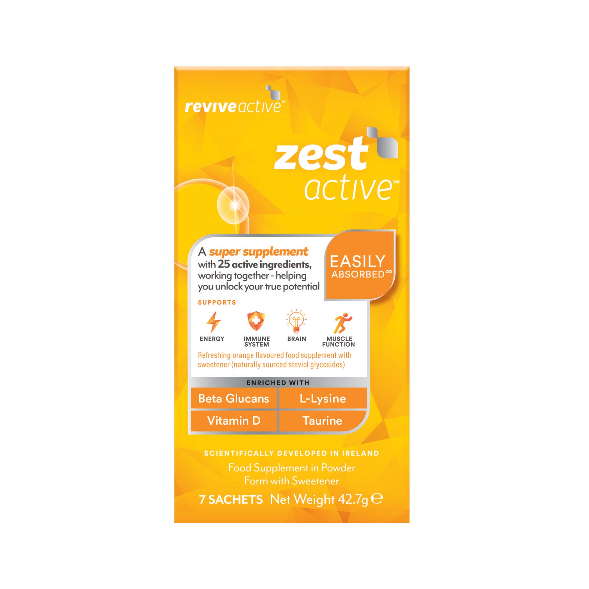 Revive Active Zest Active 7 Sachets (Buy 1 Get 1 Half Price)