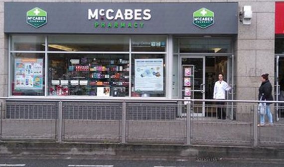 McCabes Pharmacy Ballymun Shop Front