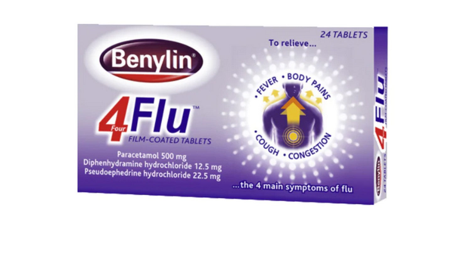 Benylin 4 flu Tablets