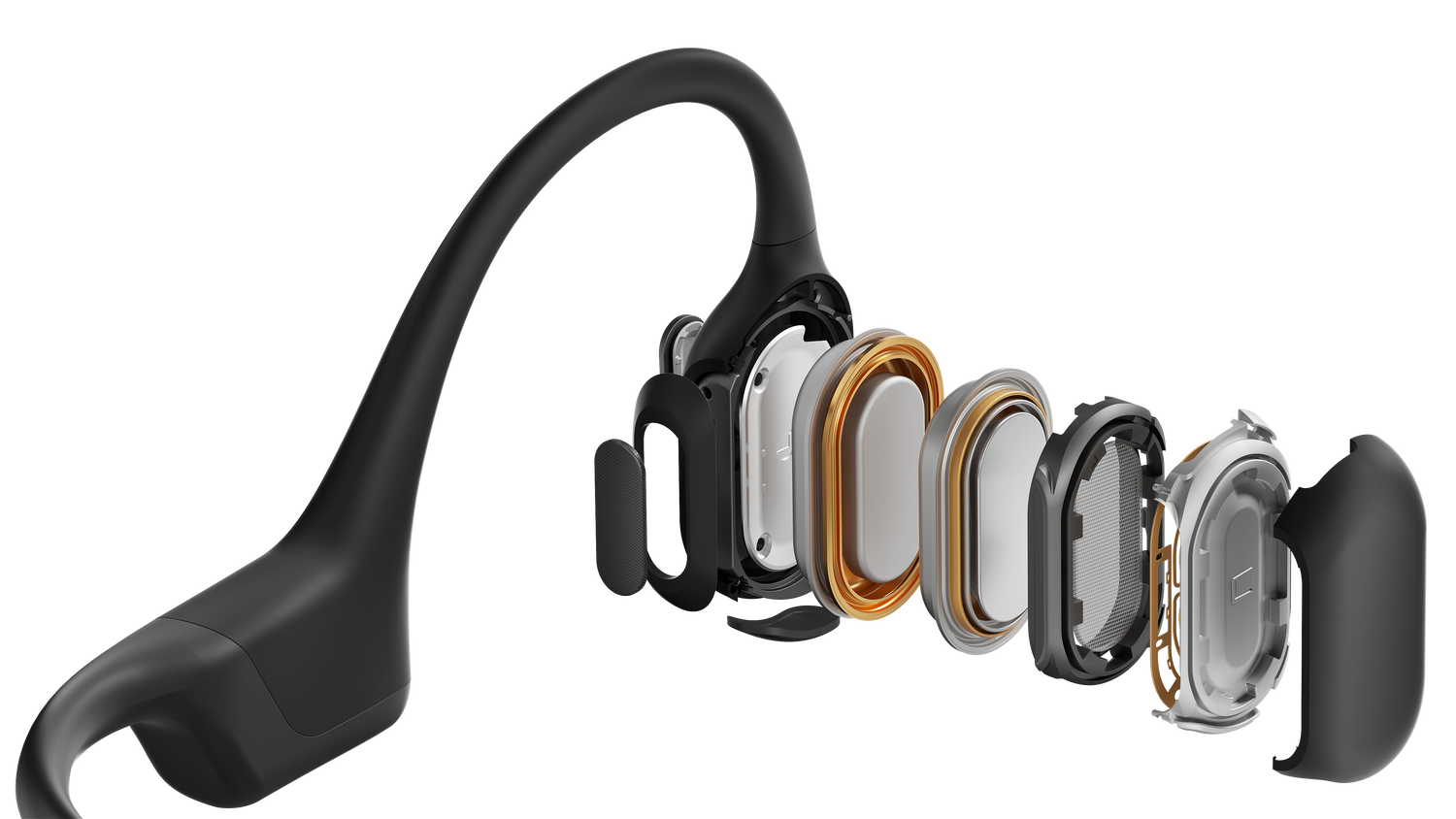 Shokz Open Run Pro Black Headphones