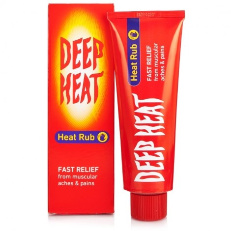 Deep Heat Rub Cream Open