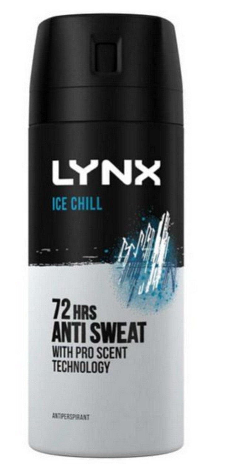 LYNX MINI BODY SPRAY ICE CHILL 35ML