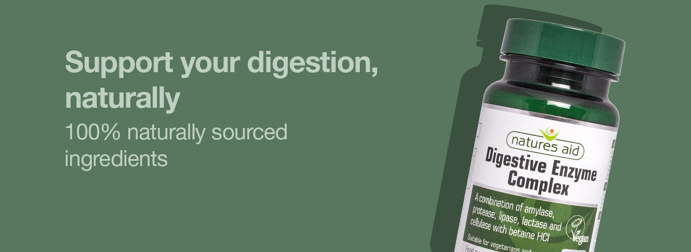 Natures Aid Digestive Health Brand Page Banner