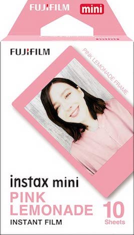 Fujifilm Instax Mini Film 10 Sheets Pink Lemonade