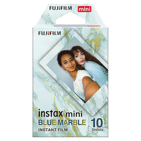 Fujifilm Instax Mini Film 10 Sheets Blue Marble