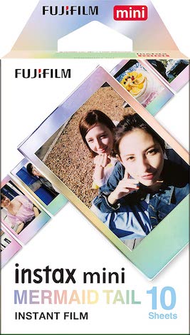 Fujifilm Instax Mini Film 10 Sheets Mermaid Tail