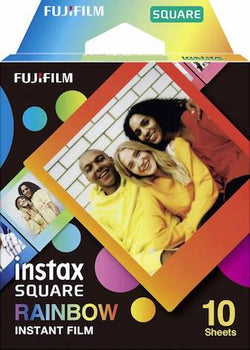 Fujifilm Instax Square Film 10 Sheets (1 / Rainbow) Fujifilm Instax Square Film 10 Sheets (1 / Rainbow)