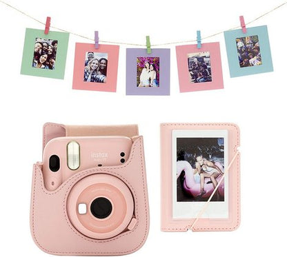 Fujifilm Instax Mini 11 Accessory Kit Blush Pink