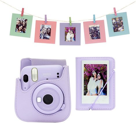 Fujifilm Instax Mini 11 Accessory Kit Lilac Purple