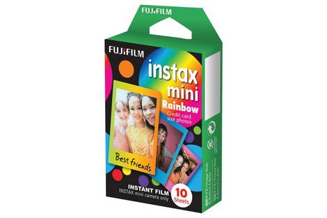 Fujifilm Instax Mini Rainbow Film 10 Pack